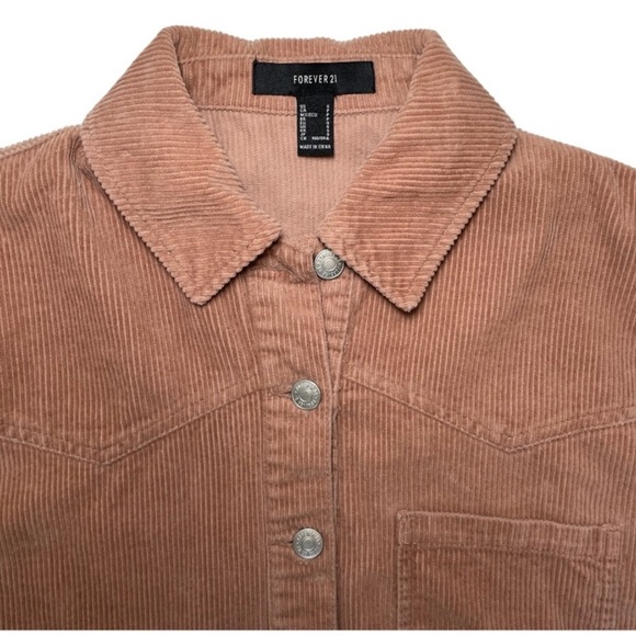 Cropped corduroy jacket - Picture 2 of 4